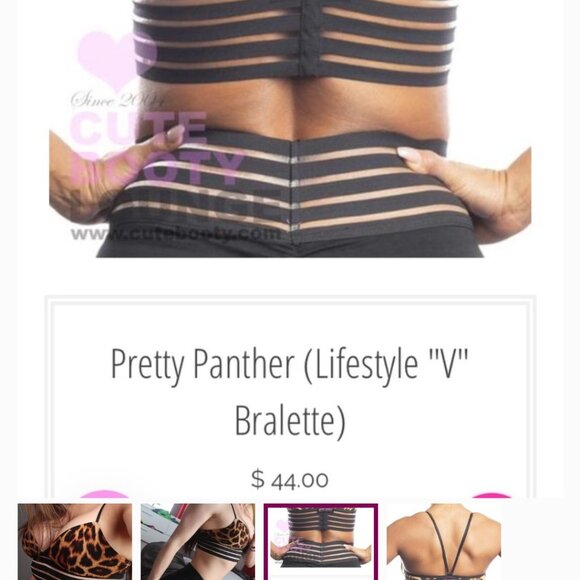 Pretty panther Bralette - Picture 3 of 3
